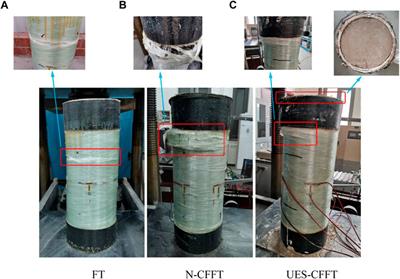 Compressive Behavior and Analytical Model of Ultra-Early Strength Concrete-Filled FRP Tube With Zero Curing Time